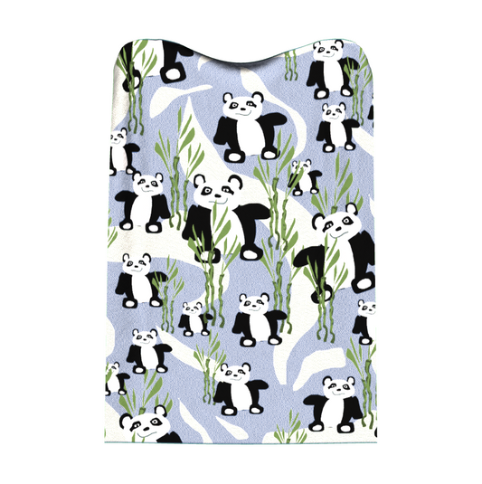 Panda Bears Knit Blanket