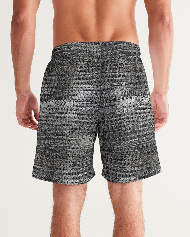 Chainmaille Men's All-Over Print Swim Trunk