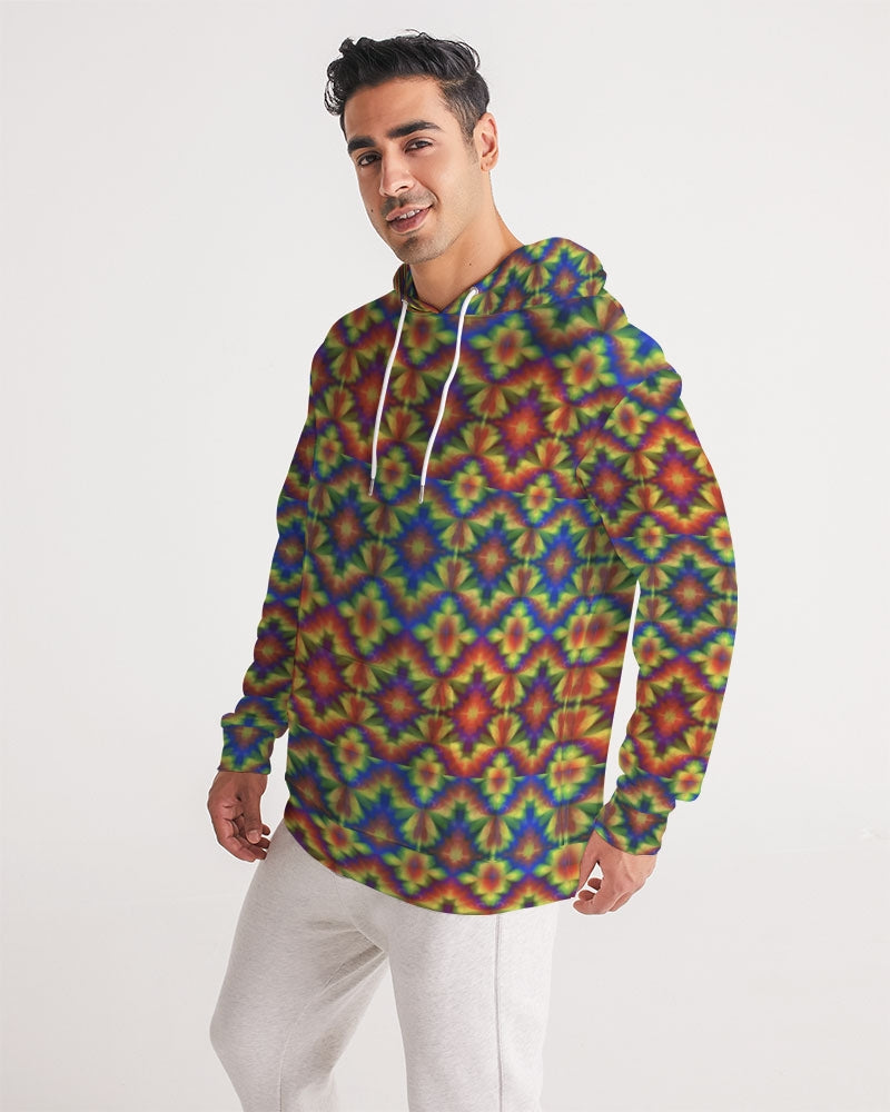 Carnival Kaleidoscope Men's All-Over Print Hoodie