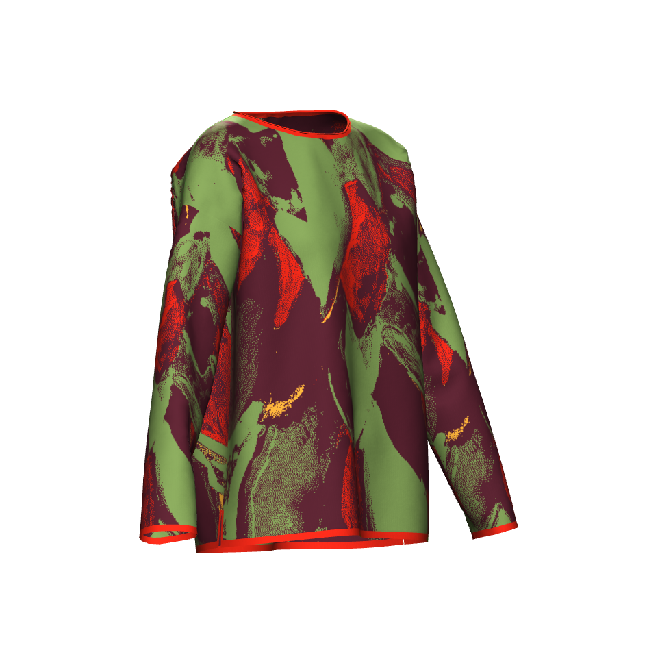 Colorful Leaves Sweater
