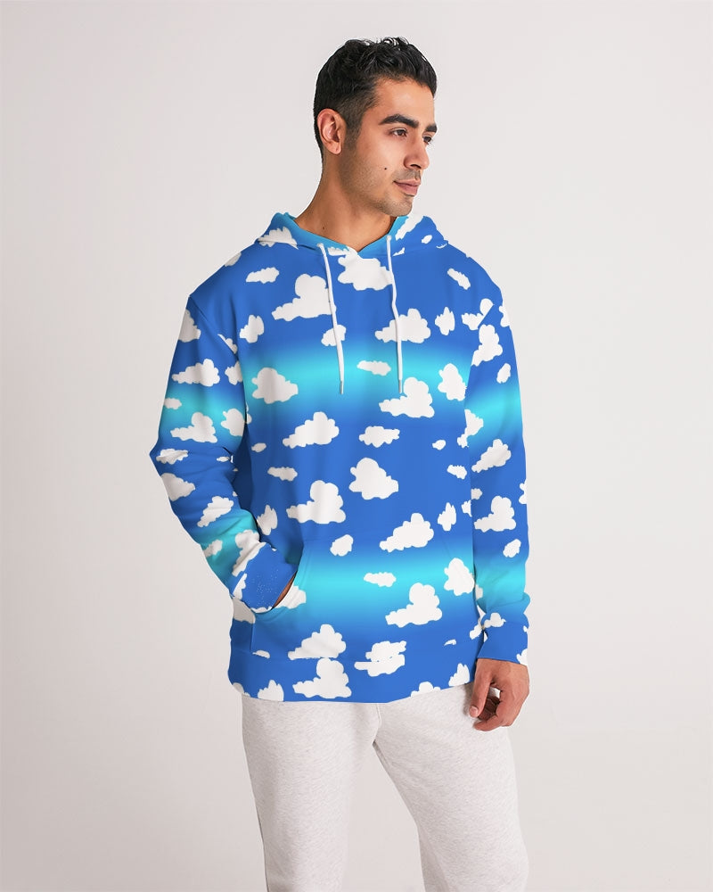 Clouds Pattern Men's All-Over Print Hoodie