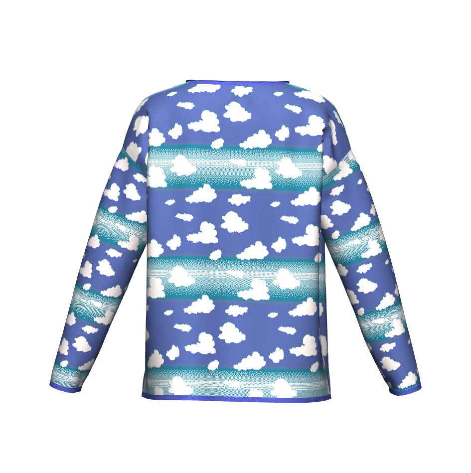 Clouds Pattern Sweater