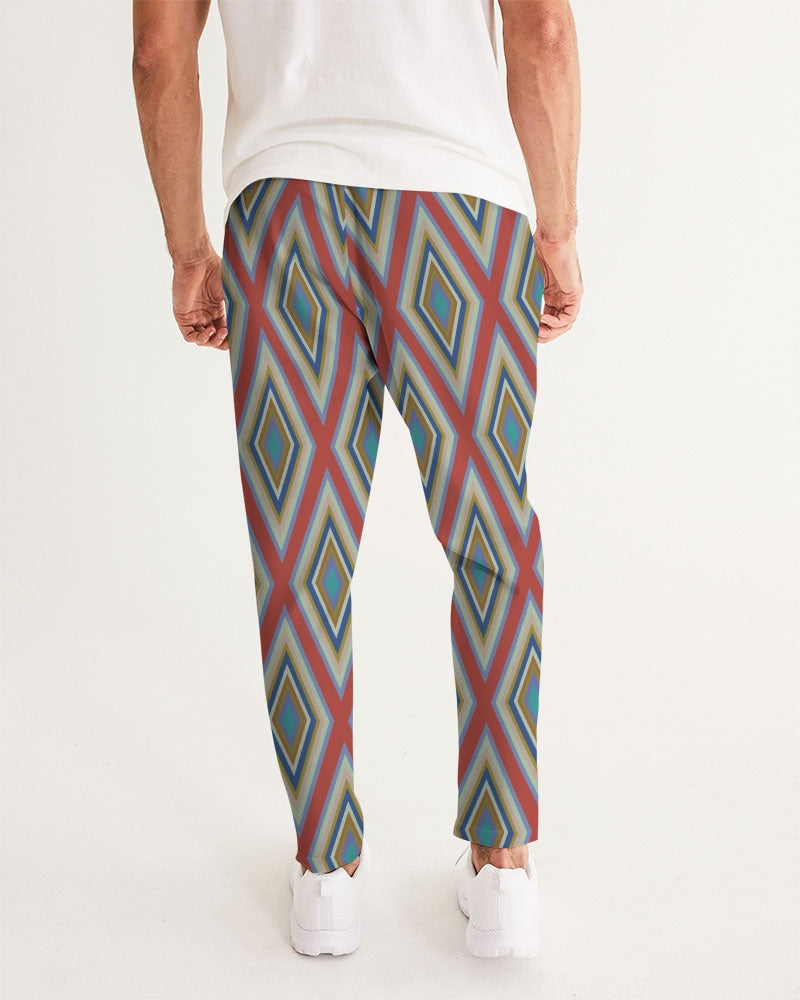 Colorful Diamonds Variation 3 Men's All-Over Print Joggers