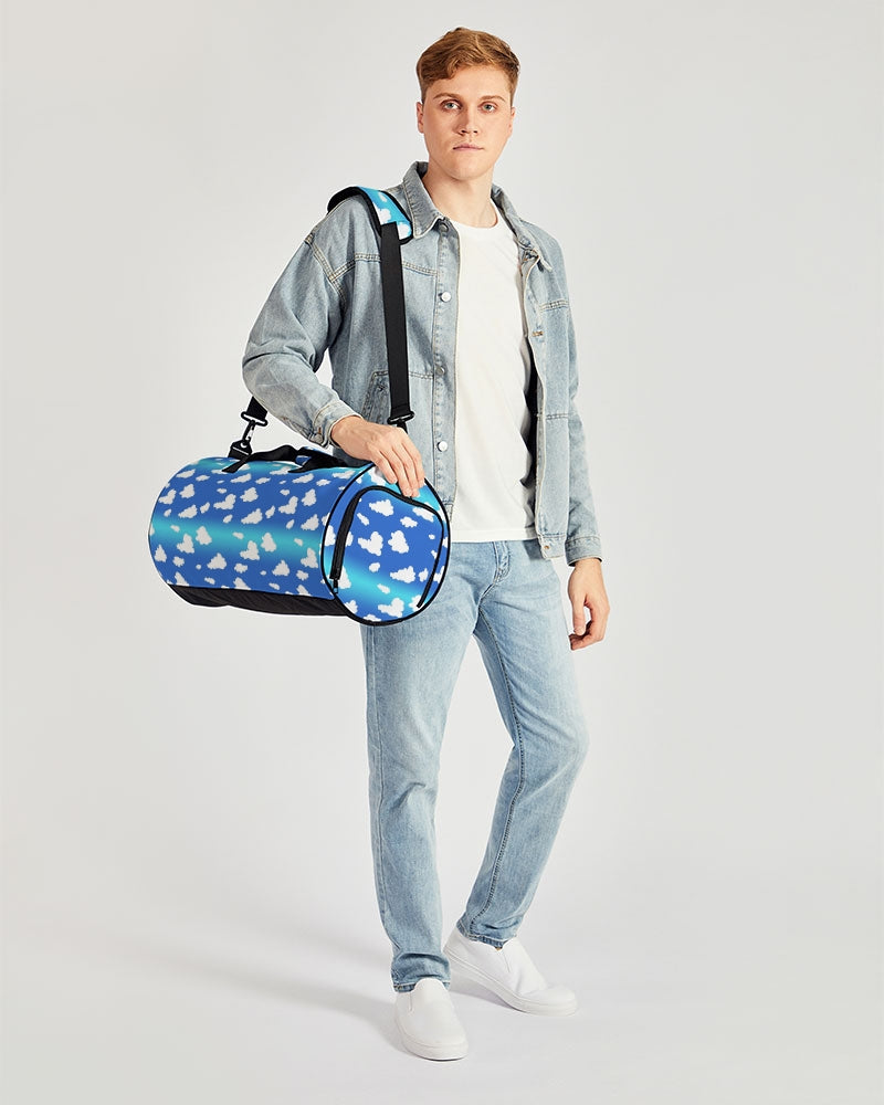 Clouds Pattern Sports Duffle Bag