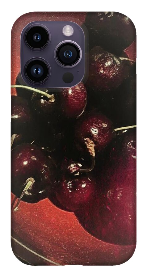 Bowl Of Cherries - Phone Case