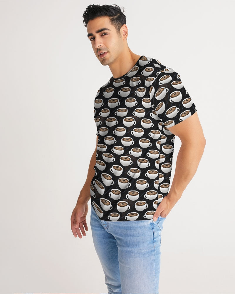 Coffee Pattern Men's All-Over Print Tee