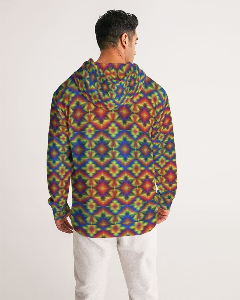 Carnival Kaleidoscope Men's All-Over Print Hoodie