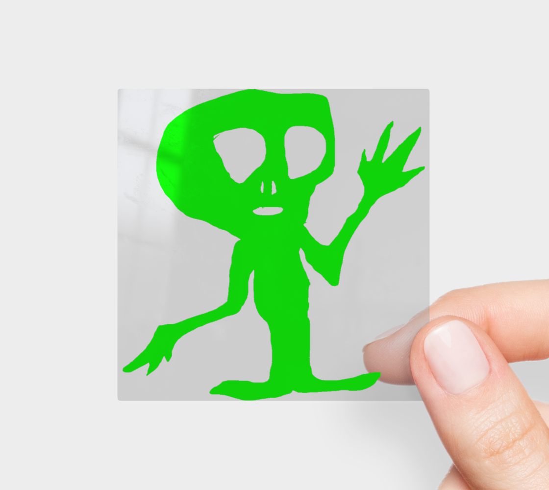 Alien Sticker