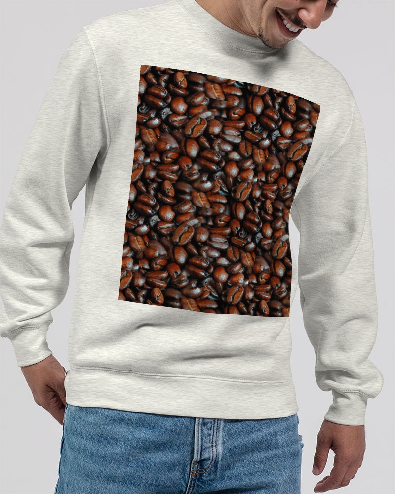 Coffee Bean Pattern Unisex Premium Crewneck Sweatshirt | Lane Seven