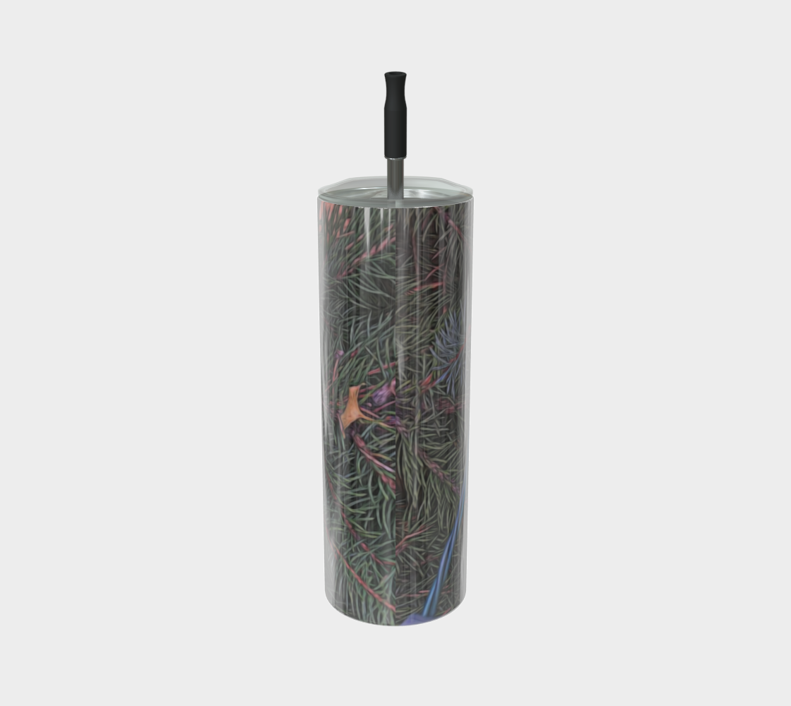 Christmas Lights On The Tree Stainless Steel Tumbler