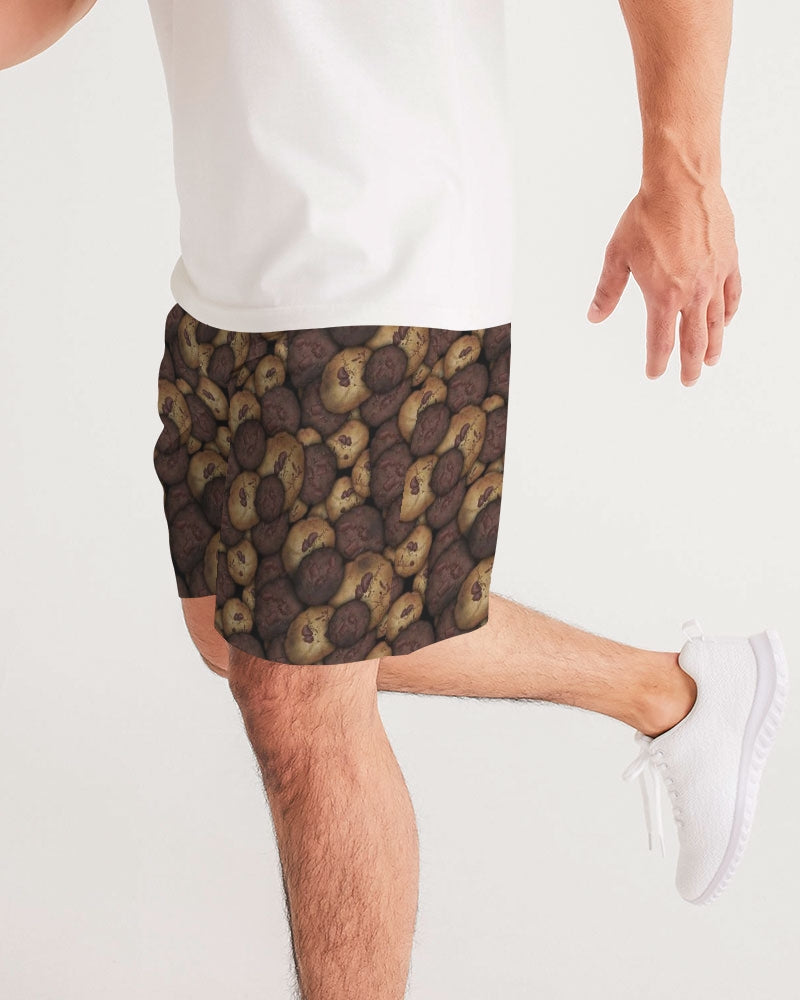 Chocolate Chip Cookies Men's All-Over Print Jogger Shorts