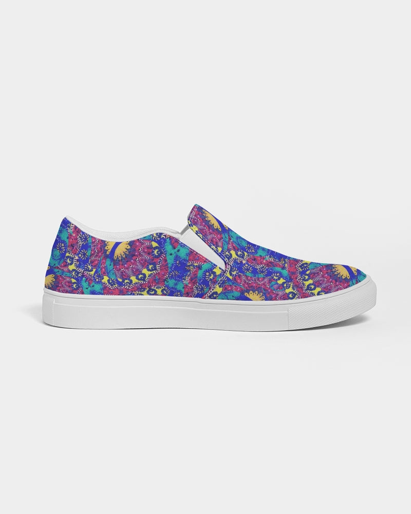 Caribbean Grafitti Men's Slip-On Canvas Shoe