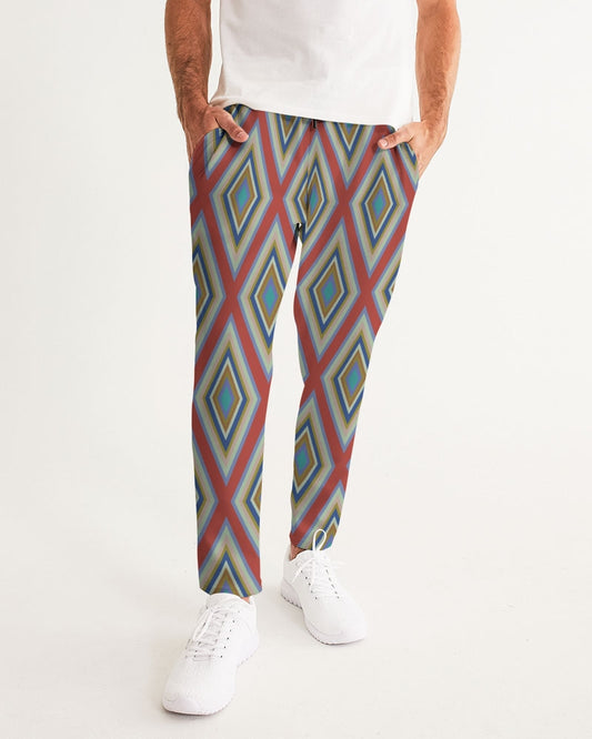 Colorful Diamonds Variation 3 Men's All-Over Print Joggers