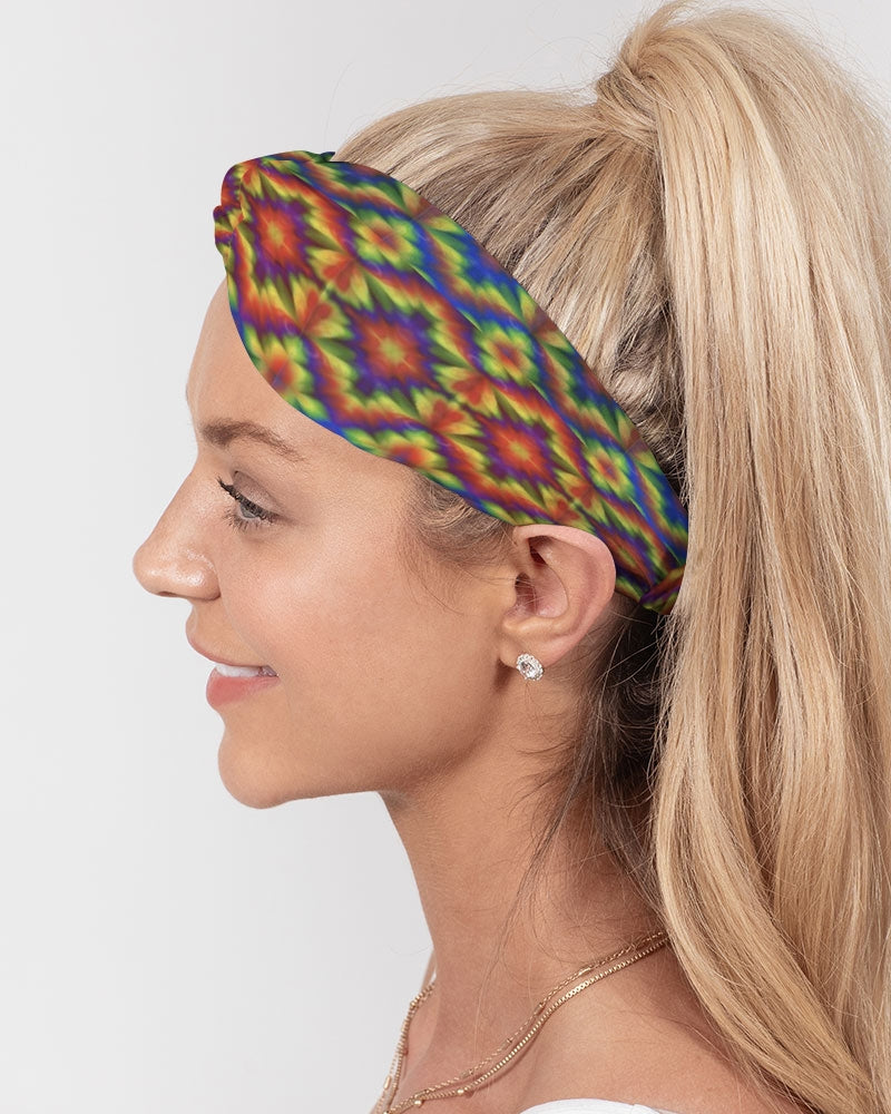 Carnival Kaleidoscope Twist Knot Headband Set