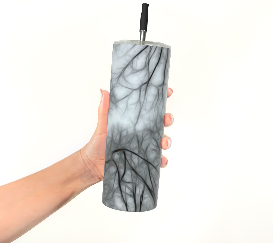 Calm Winter View Stainless Steel Tumbler