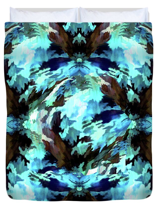 Camo Blue - Duvet Cover