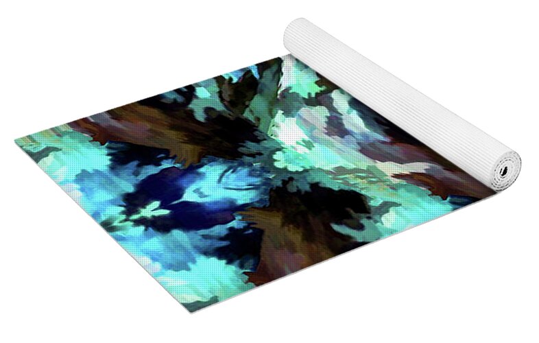 Camo Blue - Yoga Mat