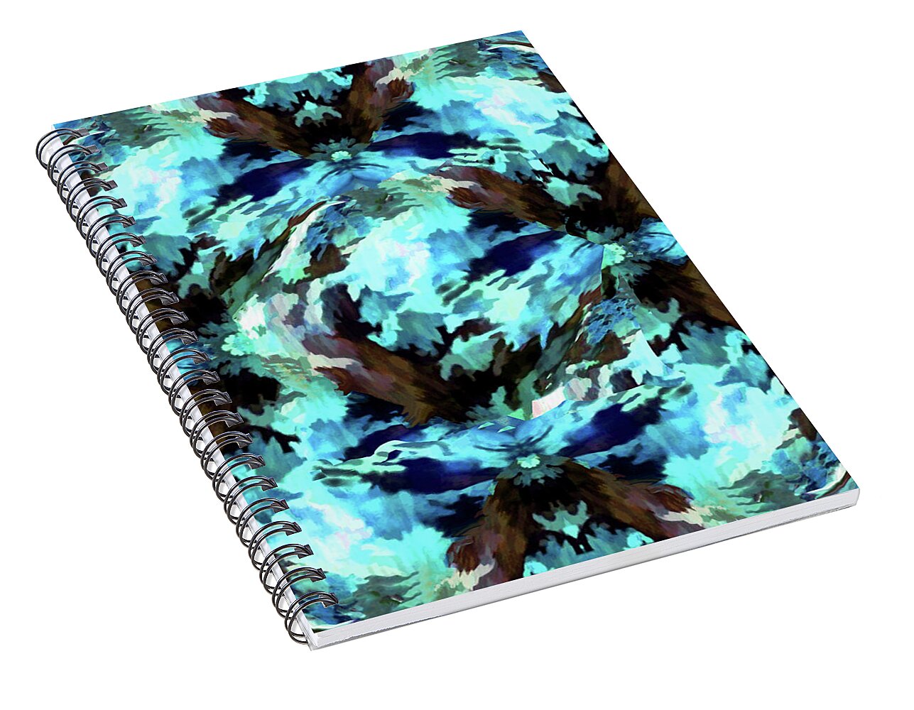 Camo Blue - Spiral Notebook