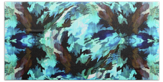 Camo Blue - Beach Towel