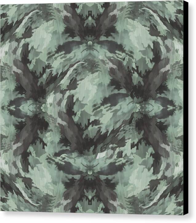 Camo Green - Canvas Print