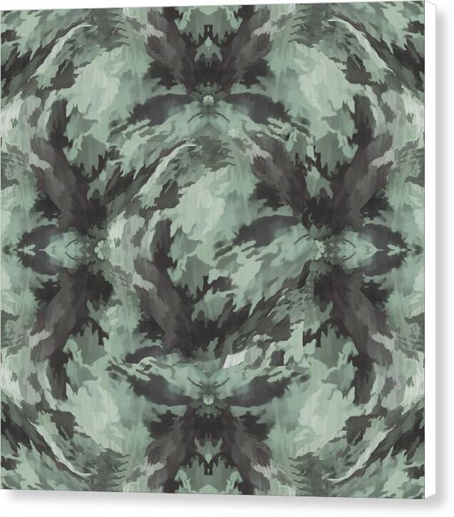 Camo Green - Canvas Print