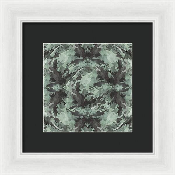 Camo Green - Framed Print