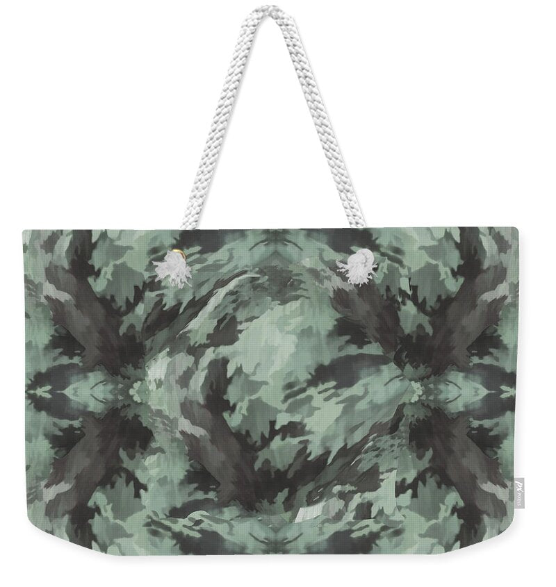 Camo Green - Weekender Tote Bag