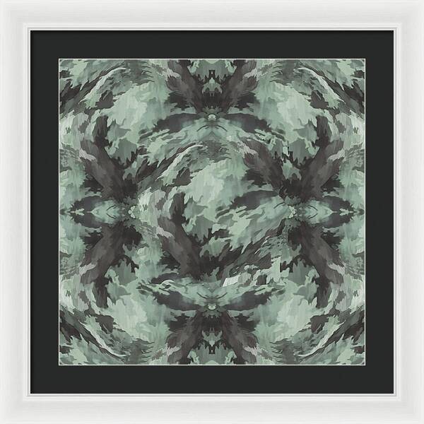 Camo Green - Framed Print