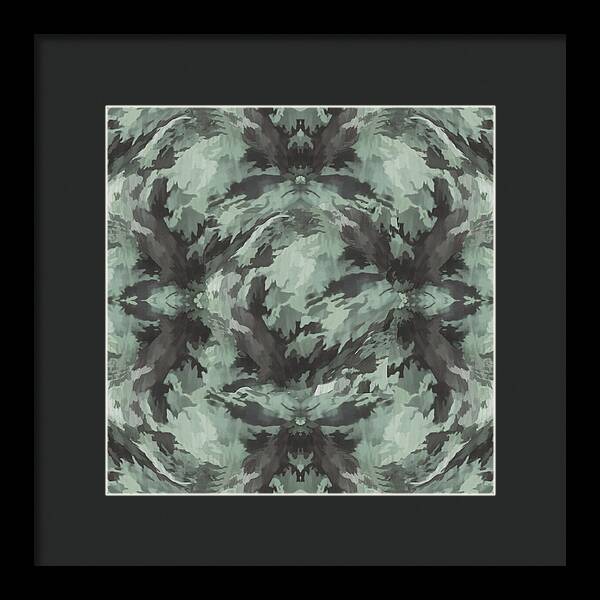 Camo Green - Framed Print