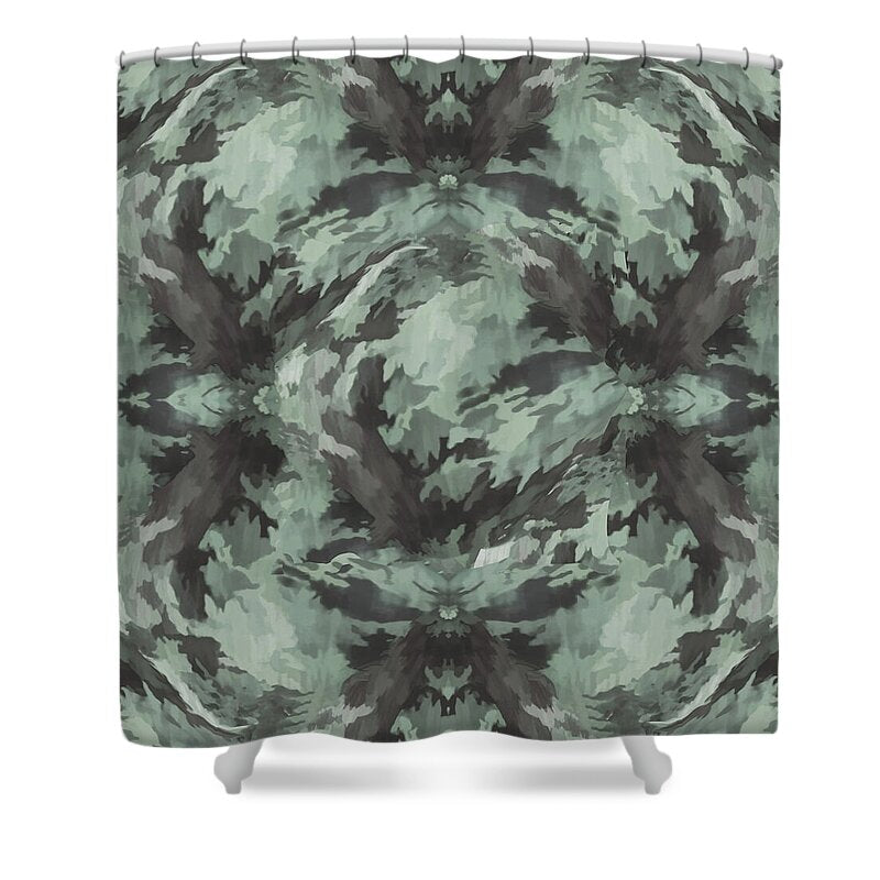 Camo Green - Shower Curtain