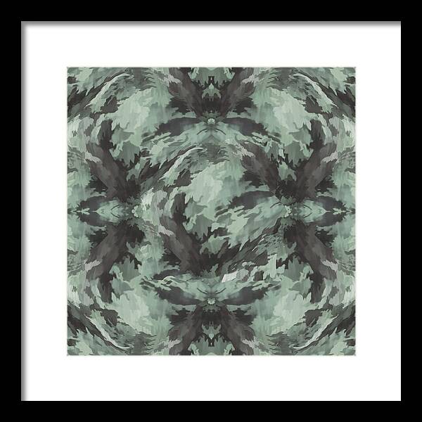 Camo Green - Framed Print