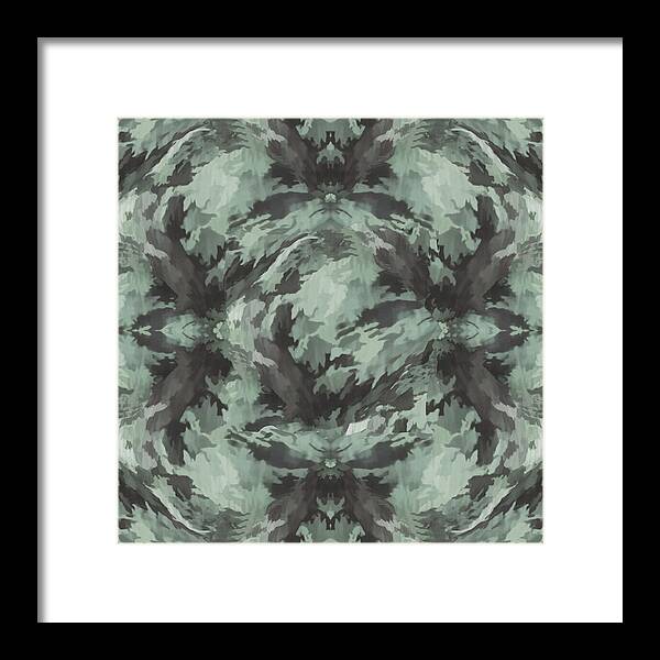 Camo Green - Framed Print