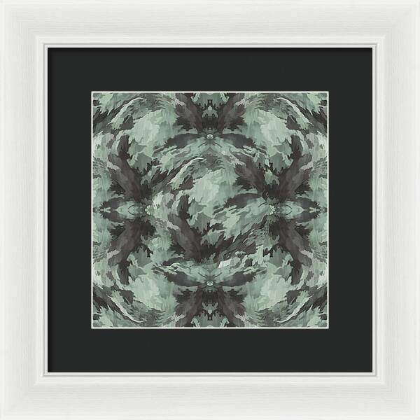 Camo Green - Framed Print