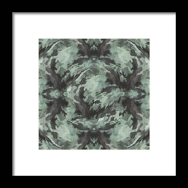 Camo Green - Framed Print