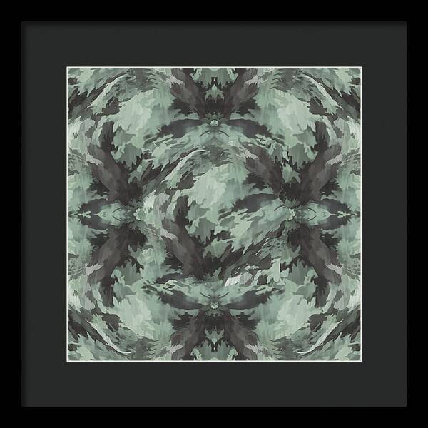 Camo Green - Framed Print