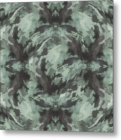 Camo Green - Metal Print