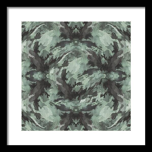 Camo Green - Framed Print