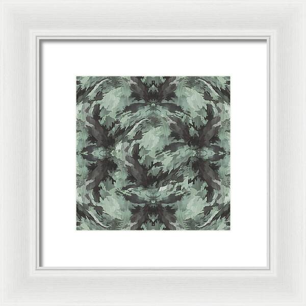 Camo Green - Framed Print