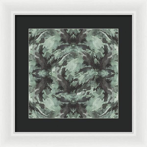 Camo Green - Framed Print