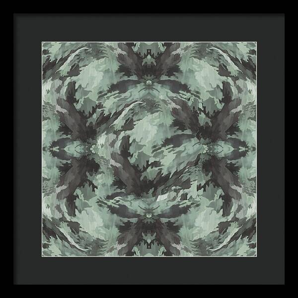 Camo Green - Framed Print