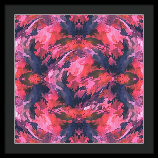 Camo Pink - Framed Print