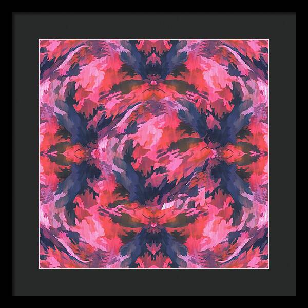 Camo Pink - Framed Print