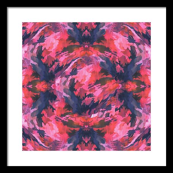 Camo Pink - Framed Print