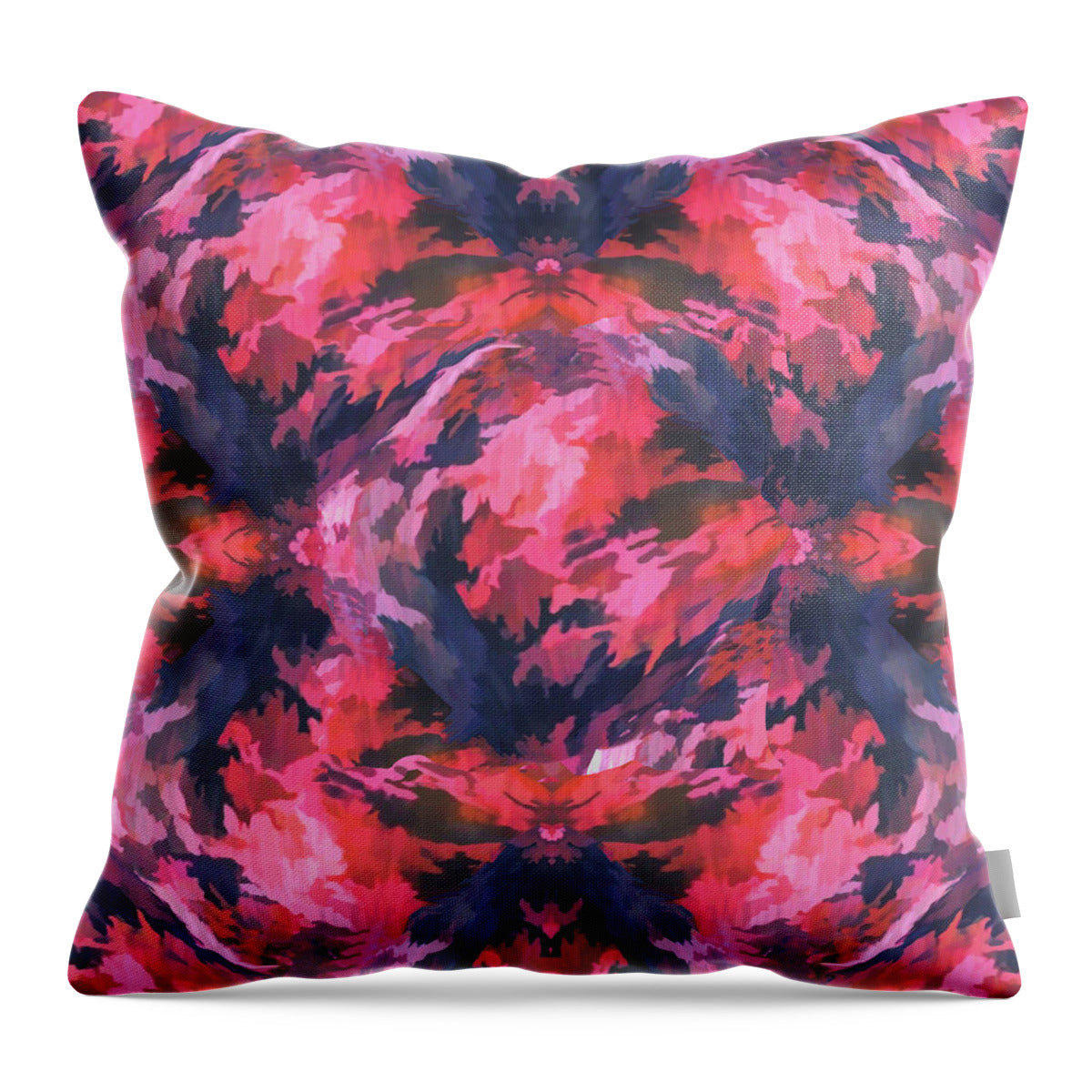 Camo Pink - Throw Pillow