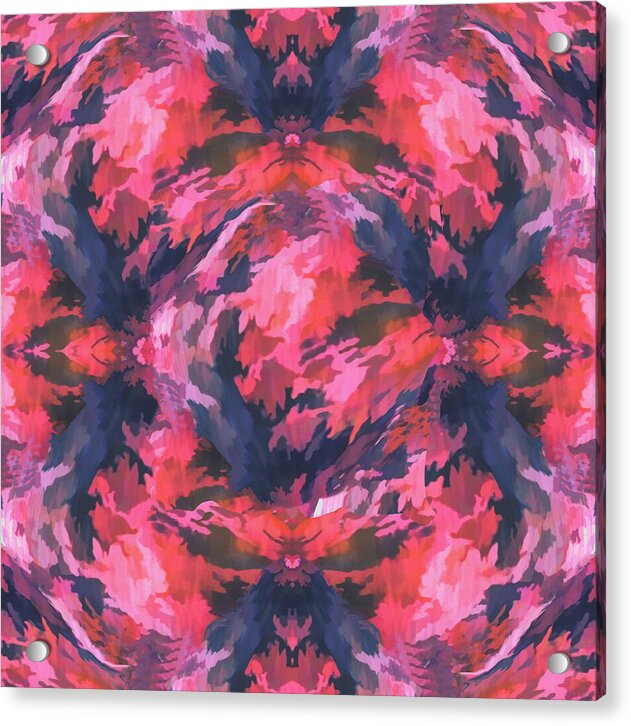 Camo Pink - Acrylic Print