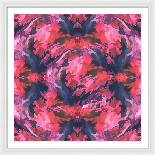 Camo Pink - Framed Print