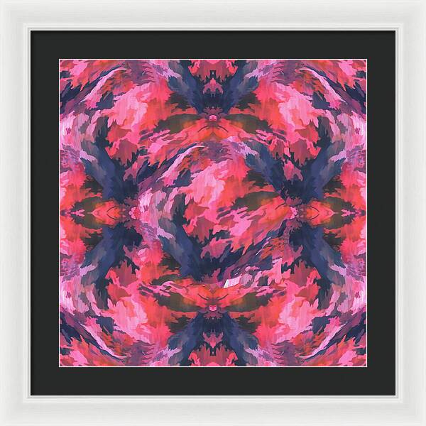 Camo Pink - Framed Print