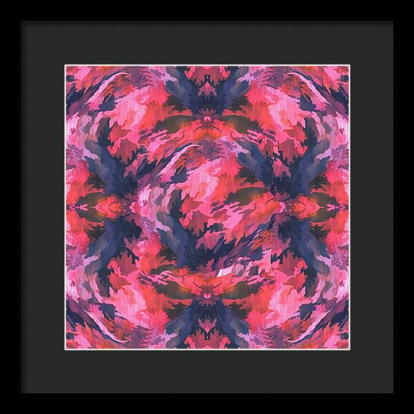 Camo Pink - Framed Print