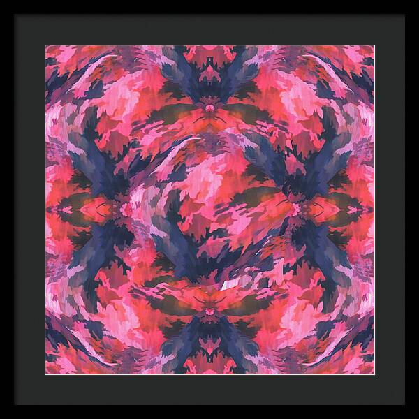 Camo Pink - Framed Print