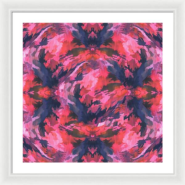 Camo Pink - Framed Print